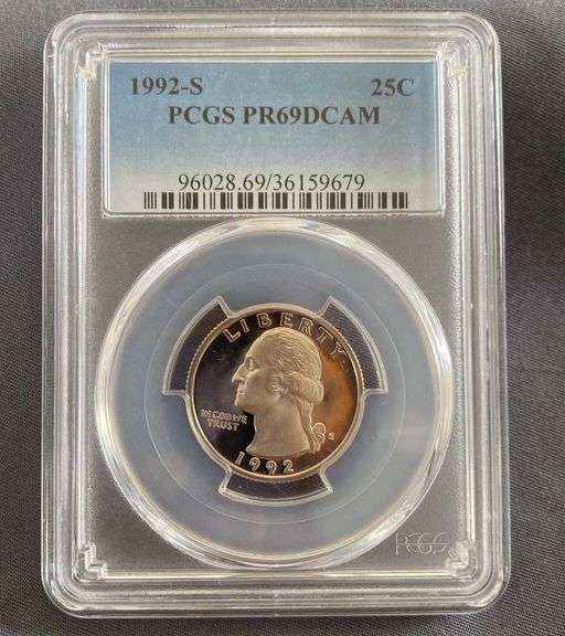 1992-S Jefferson Nickel PCGS PR69DCAM