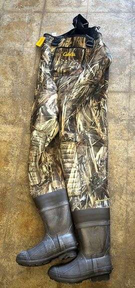 Bottes De Pêche Cabela's RealTree Hip Waders - Néoprène Homme Taille 9 Avec Sac