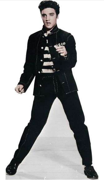 Elvis Presley Pappaufsteller Lebensgröße - Cardboard People Dekofigur