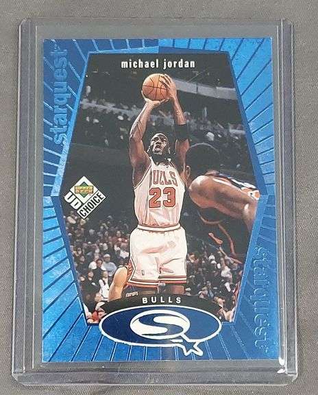 upper deck michael jordan basketball card