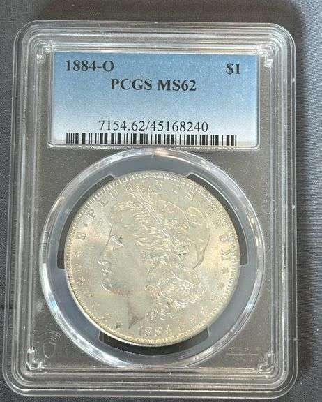 1884-O Morgan Silver Dollar MS-62