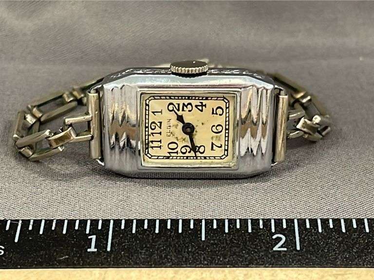 1940s Elgin Watch with1/10 14kt Gold Band