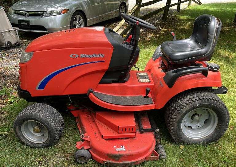 Simplicity Conquest 20hp mower, 805 hours Metzger Property Services, LLC