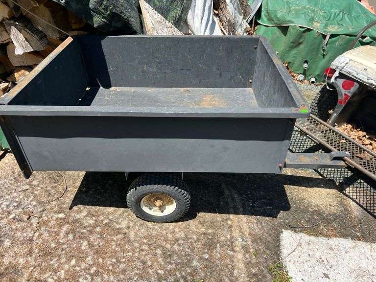 Two Wheel Yard Cart 32.75”x27.5”x42.5”