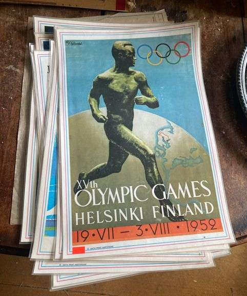 Olympic Games posters 17.5” x 11.5”