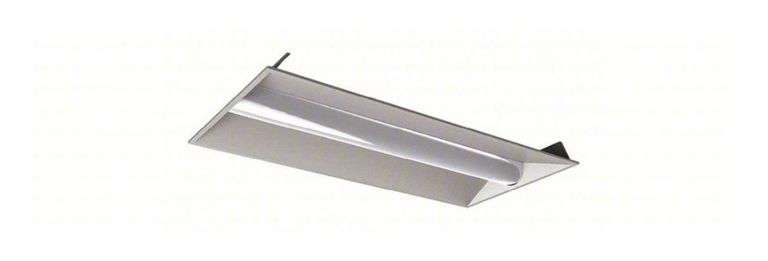 12 LumaPro 2' X 4' Recessed Troffer Light Dimmable Single Basket