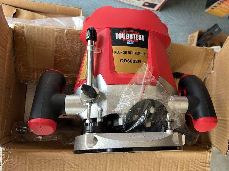 Toughtest Plunge Router 1/2” in box - Metzger Property Services, LLC