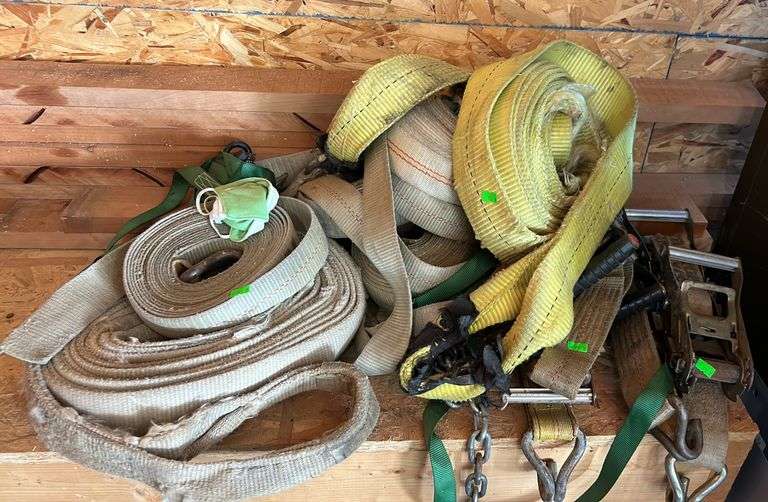Ratchet strap assortment, tow strap