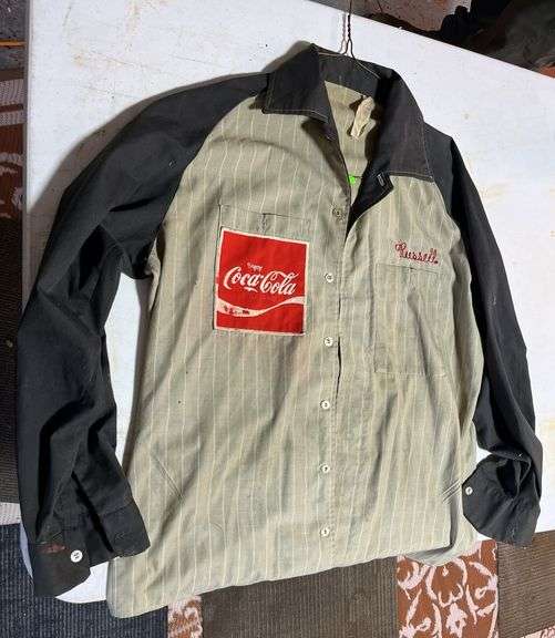 Coca-Cola  work shirt size 15-15.5, with wear