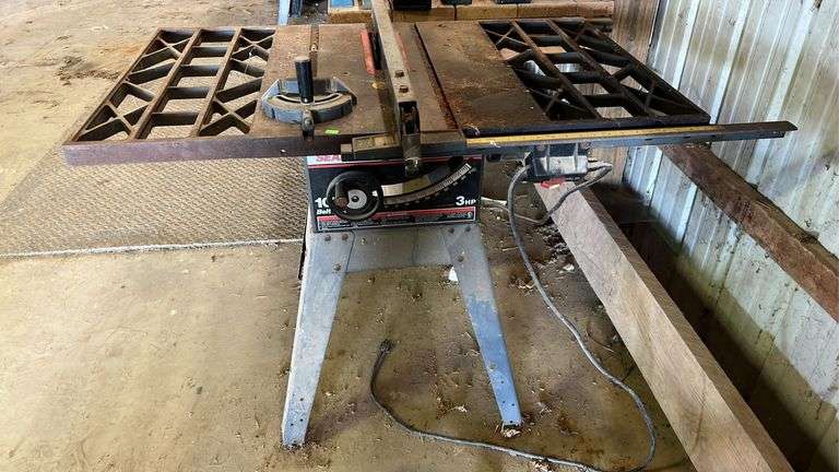 Craftsman 10” Table Saw, 3hp