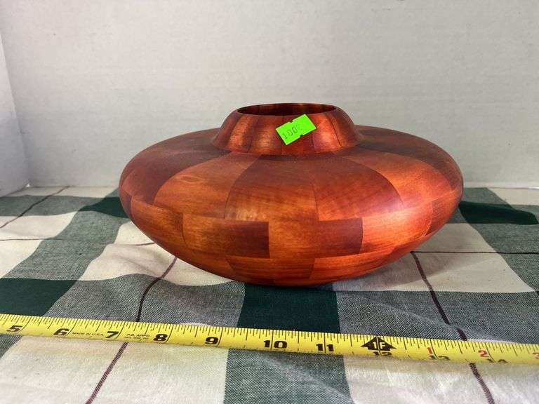 Wood decor bowl