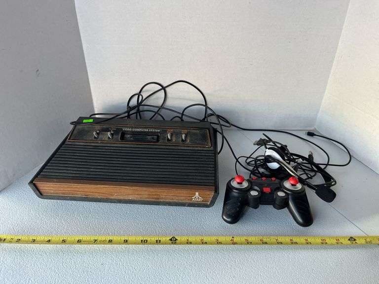 Atari game console, USB cables, headset
