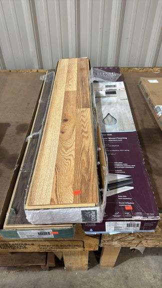 3- boxes assorted flooring