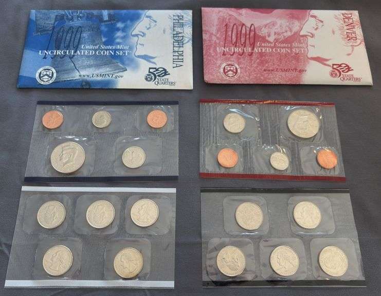 1999 United States Mint Uncirculated Coin Set