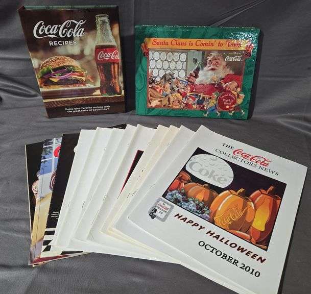 The CocaCola Collector’s News Magazine Assortment with CocaCola Santa