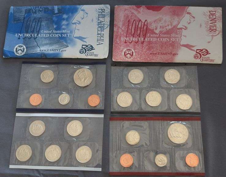1999 United States Mint Uncirculated Coin Set