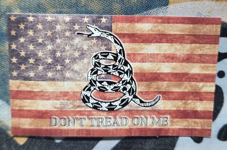 (6) Don't Tread on Me Flags 58" x 35"
