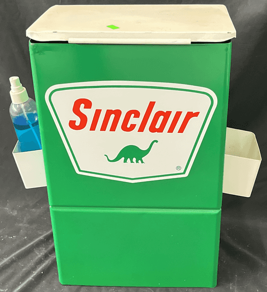 Sinclair Box Sinclair Service Station Attendant Metal Box 12x19x7