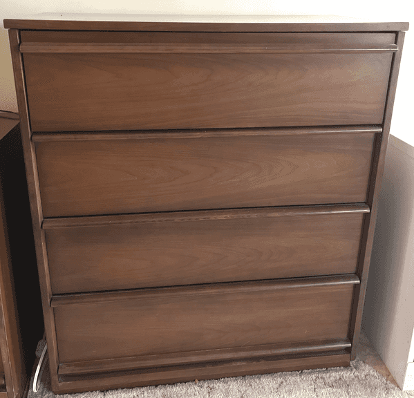 MCM Bassett 4 Drawer Chest of Drawers 36"x18"x42"