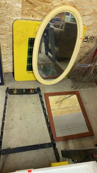 Sword Display Shelf & Mirror Assortment