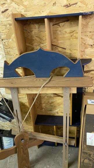 Wood Nautical Shelves 45” & 24”