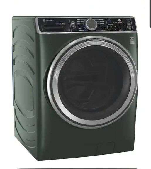 NEW GE Profile 5.5 cu. ft. Capacity Smart Front Load Washer with UltraFresh Vent System Plus, PowerSteam, Smart Wash Plus Rinse model # PFW955SPW0FN