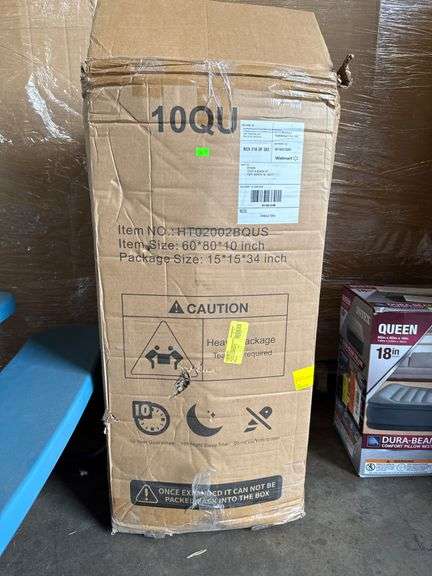 Queen Size Mattress in Box, 80 x 60 x 10 Inches