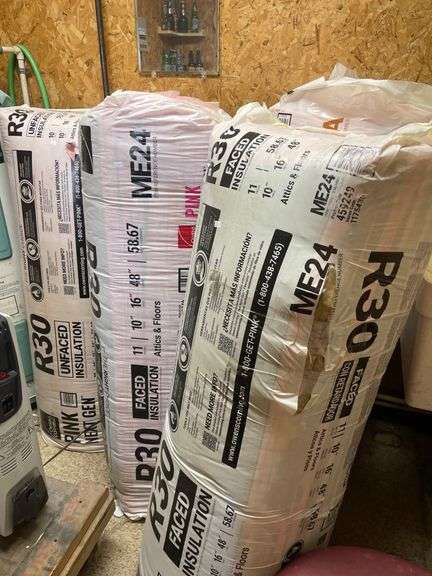 R30 Faced Insulation Rolls