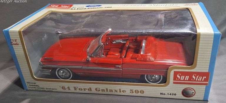 Miniature Maisto Custom Shop 1964 Ford Galaxie 500 - Échelle 1/64 - Diecast - Neuf