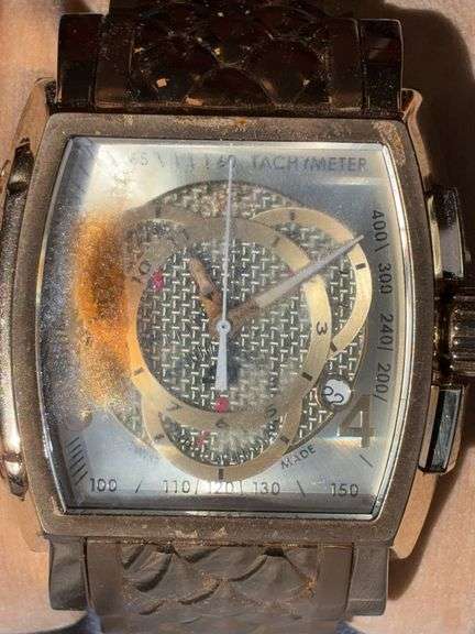 Invicta S1 Gold Toned Stainless Steel Wrist Watch, Swiss Made, 100MT