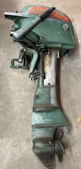 Johnson Seahorse QD-10 Outboard Motor - Metzger Property Services, LLC
