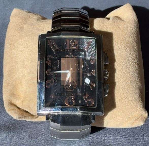 Lucien Piccard Stainless Steel Wrist Watch with Swiss Movement, 3 ATM