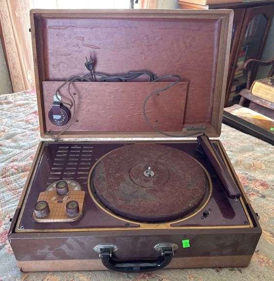 Recordette Wilcox-Gay Recordette Sr. Model 0J10 Portable Audio Recorder - Metzger ...