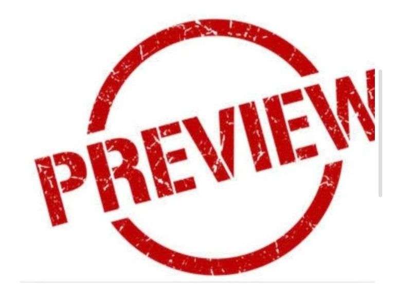 Preview: Thursday 5-6 pm