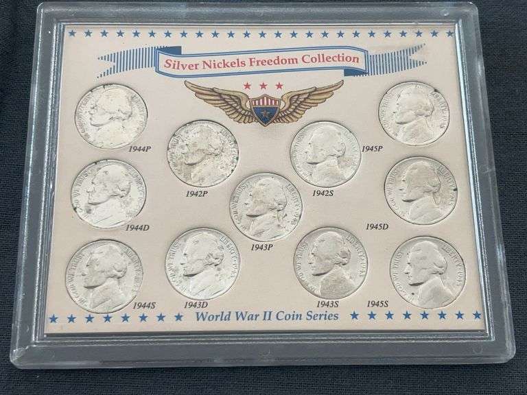 Silver Nickels Freedom Collection Coin Set - Metzger Property Services, LLC