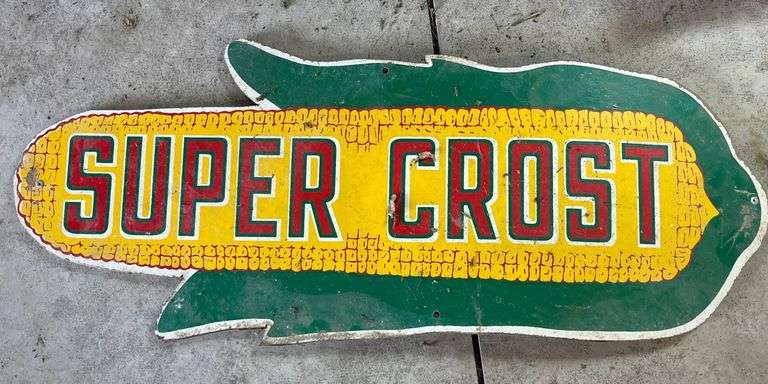 Double-Sided Super Crost Corn Hardboard Sign, 30 1/2” - Metzger ...