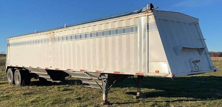 1983 40ft steel hopper bottom, used this fall , has patch work done and ...