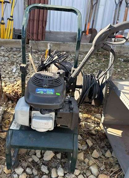 Craftsman Gas-Powered Pressure Washer with Honda 4.5 HP Engine ...