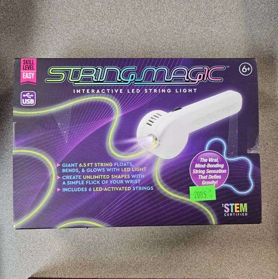 Magical String Interactive StringMagic Interactive LED String Light with 6.5 ft LED String ...