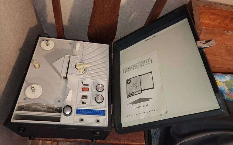 Sears Solid State Recorder Model 6233 with Original Manual - Metzger ...