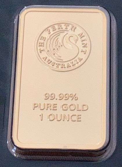 1 oz Pure Gold Bar 99.99% - Metzger Property Services, LLC