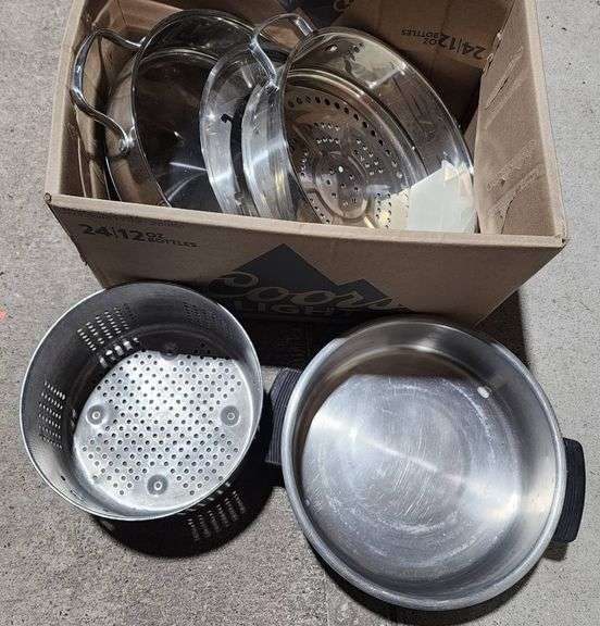 MuWave Stainless Steel Multi-Purpose Cookware, Multi-Piece Lot ...