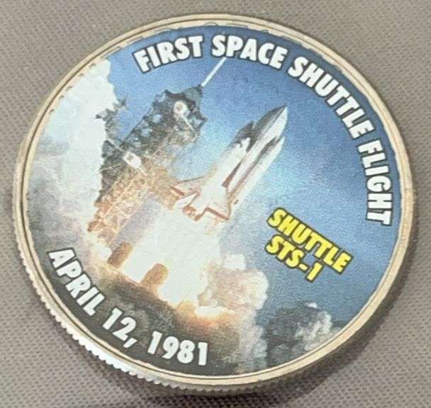 2016-P Kennedy Half Dollar 1981 First Space Shuttle Flight ...