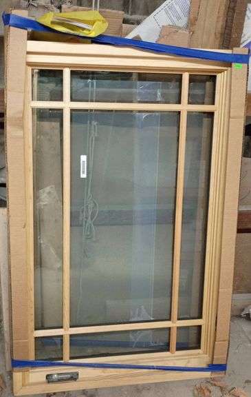 Marvin Casement Window with Wood Frame and Divided Light Design ...