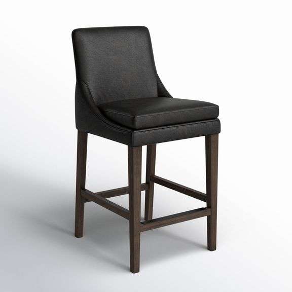BIRCH LANE - Niara Leather Stool