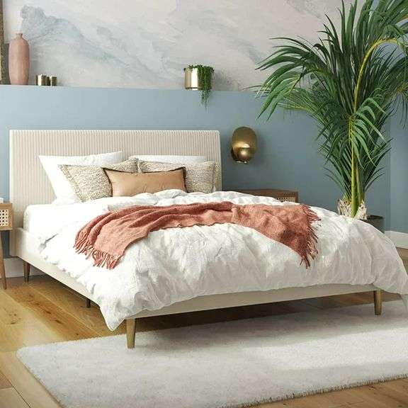 MR. KATE - Daphne Upholstered Platform Bed