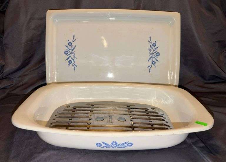 Corning Ware P-21 Roaster with Lid and Removable Heating Element ...