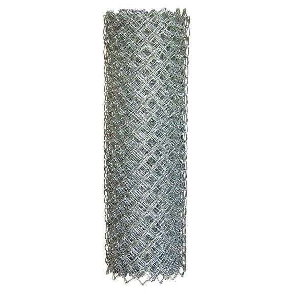 EVERBILT - 60 in. x 50 ft. 11.5-Gauge Galvanized Steel Chain Link Fence Fabric. pk: 6 - SEE PRODUCT DETAILS