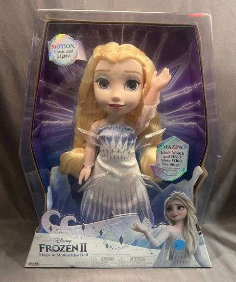 Disney Frozen II Magic In Motion Elsa Doll, 12” x 15” - Metzger ...