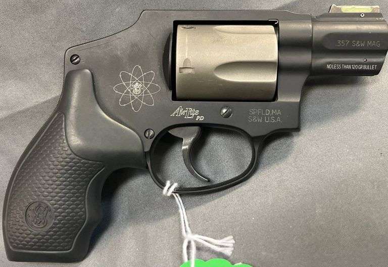 340pd Smith & Wesson Model 340PD AirLite .357 S&W Magnum 5-Shot Revolver with ...